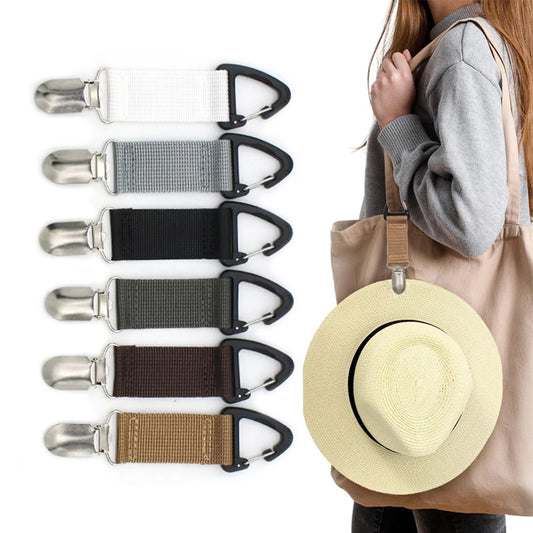 Hat Keeper Clip Portable Hat Holder For Travel Outdoor Use
