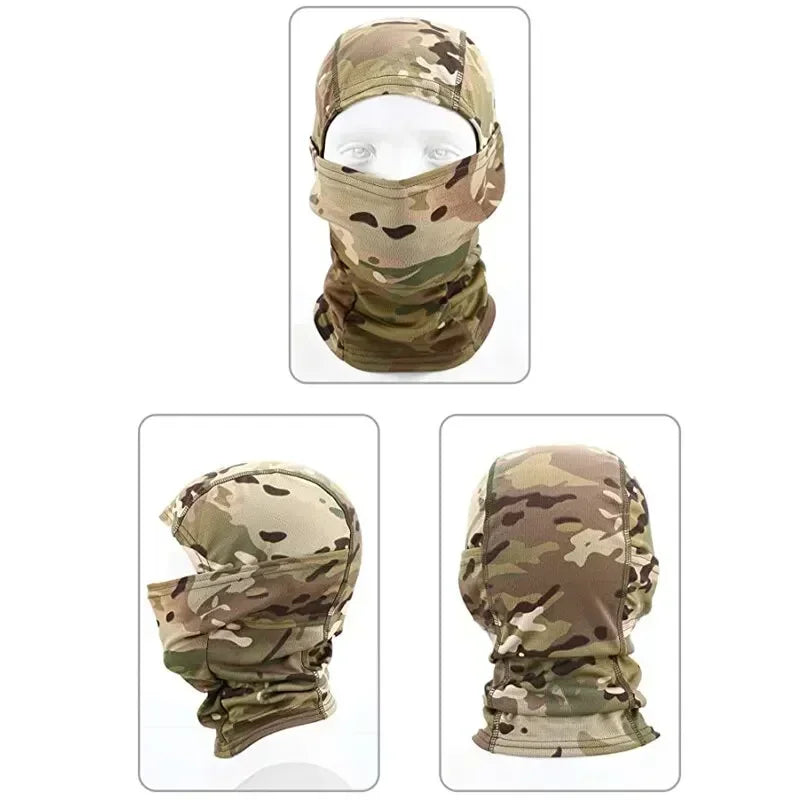 Tactical Balaclava Full Face Mask For Outdoor Sports And Cycling