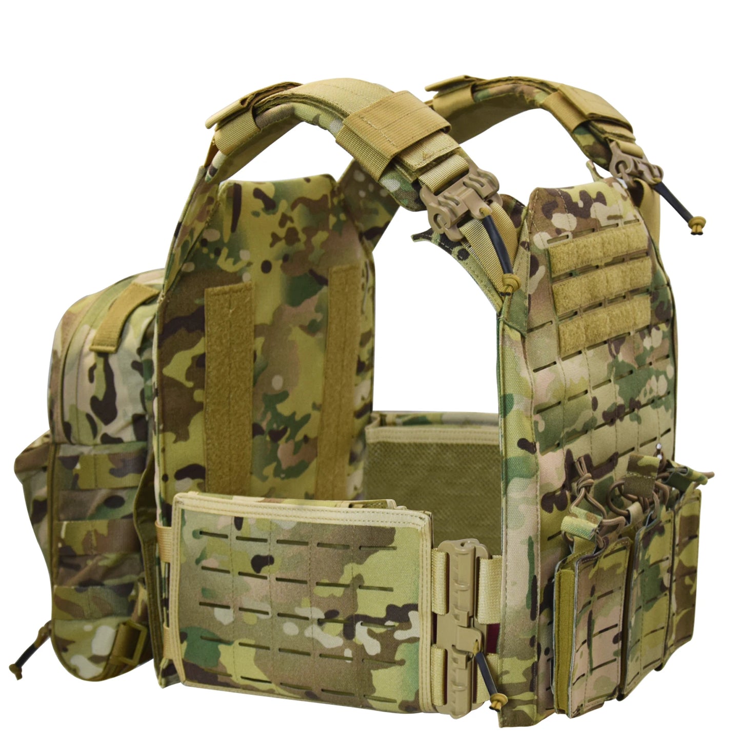 Emersongearscn 1000D Nylon Quick Release Laser Cut Vest Hydration Backpack