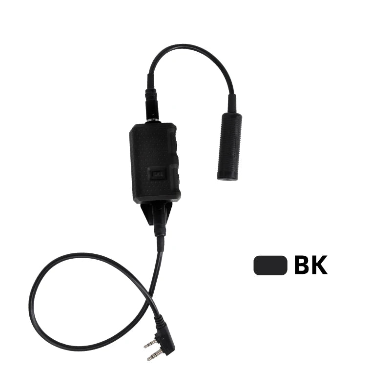 Tactical AMP Headset With Noise Reduction PTT Shooting Earmuff HS