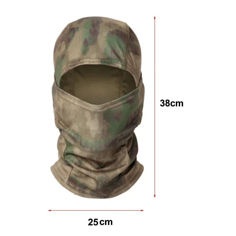 Tactical Balaclava Full Face Mask For Outdoor Sports And Cycling