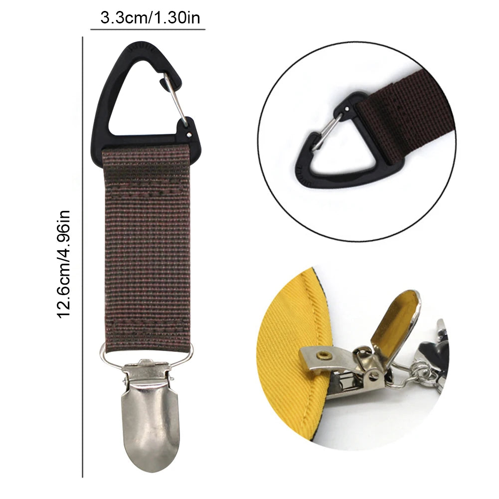 Hat Keeper Clip Portable Hat Holder For Travel Outdoor Use
