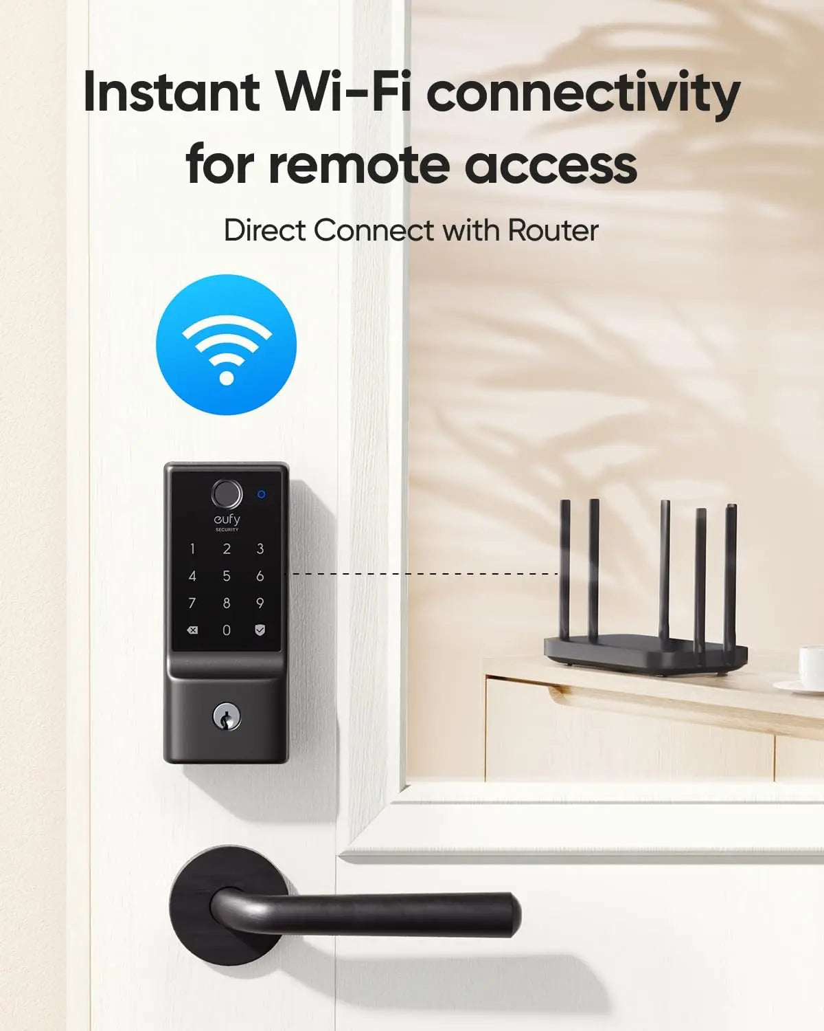 Smart Lock C220 Fingerprint WiFi App Control IP53 Waterproof