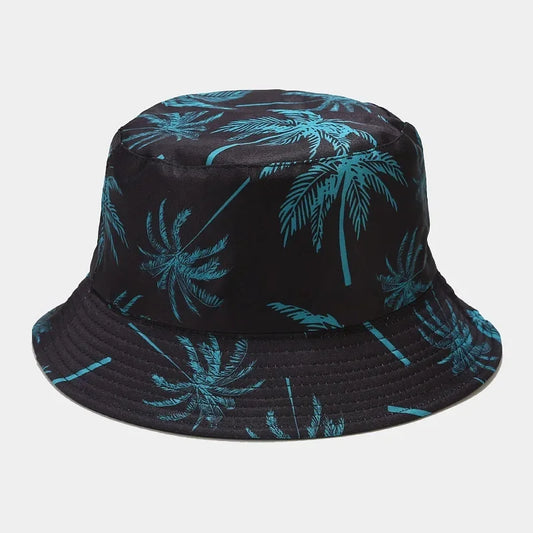 Cotton Sun Protect Bucket Hat Coco Print Unisex Fisherman
