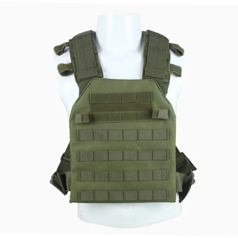 Military Tactical Vest Airsoft Molle Plate Carrier for Training