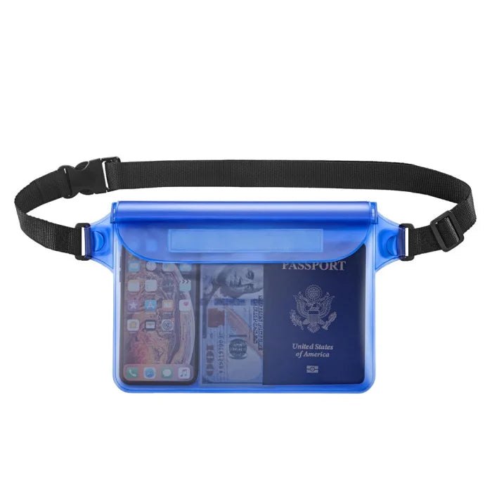 Waterproof Phone Pouch Dry Bag Waist Pack For Beach Kayaking
