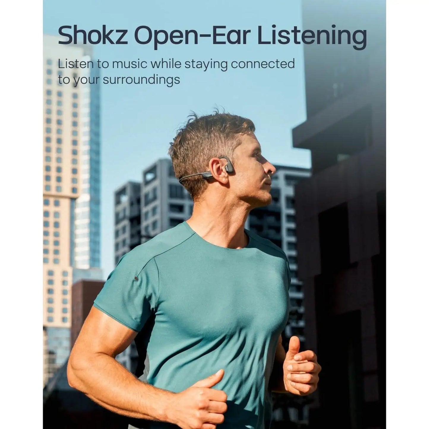 OpenRun Pro 2 Open Ear Bone Conduction Headphones Sweat Resistant