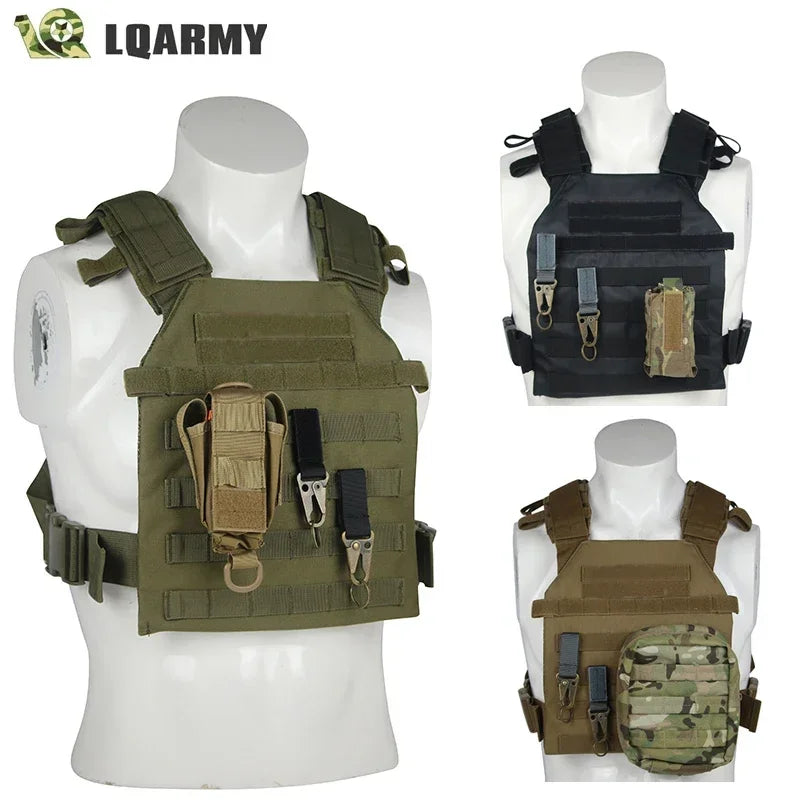 Military Tactical Vest Airsoft Molle Plate Carrier for Training