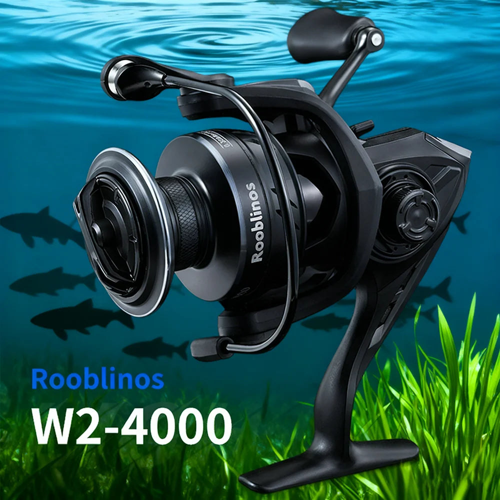 Rooblinos W2 Spinning Wheel Freshwater Fishing Reel