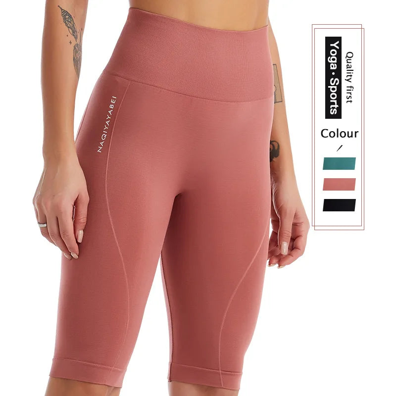 Women's Body Sculpting Yoga Pants High Waist Breathable Quick Drying