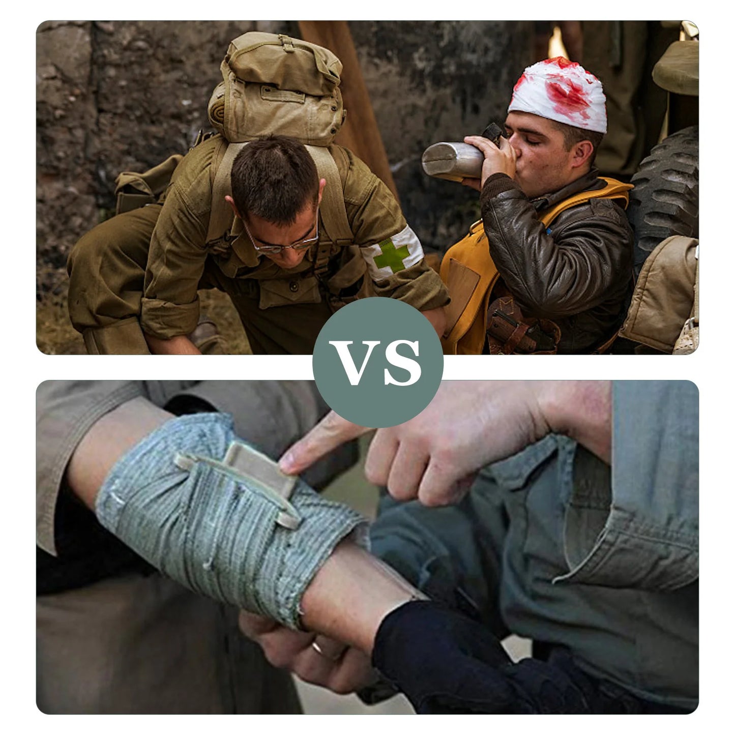 RZAHUAHU First Aid Tourniquet Hemostatic Bandage for Outdoors