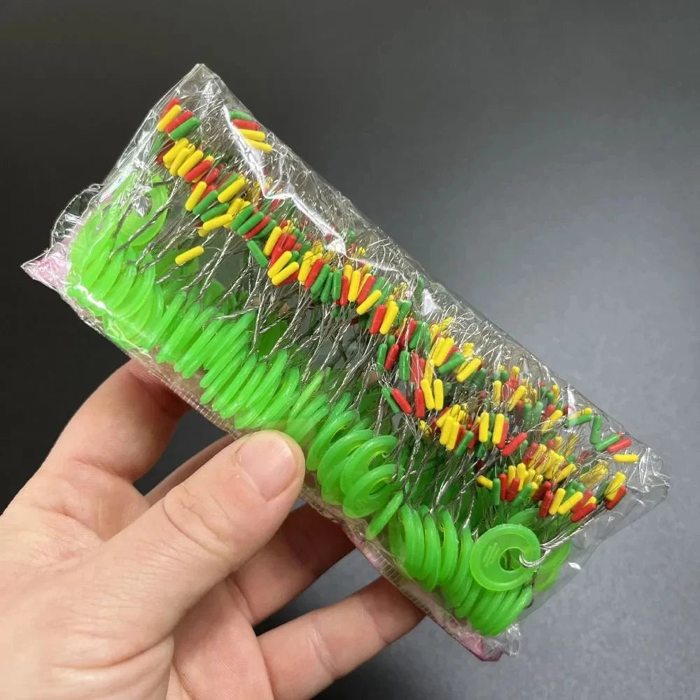 600 Pcs Float Rubber Stopper Bobber Set For Fishing Tackle