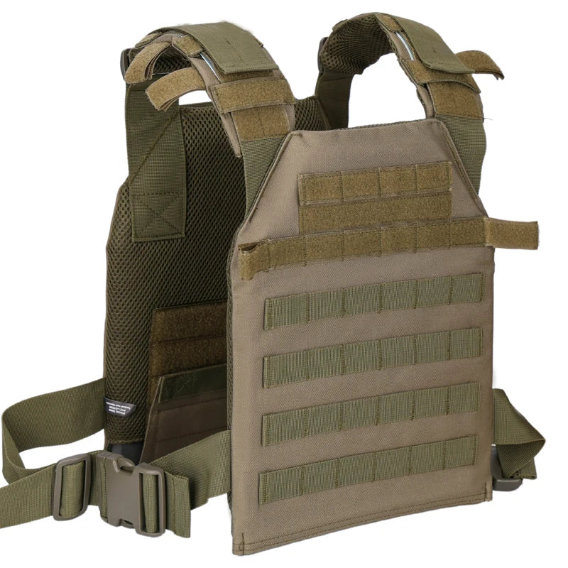 Military Tactical Vest Airsoft Molle Plate Carrier for Training