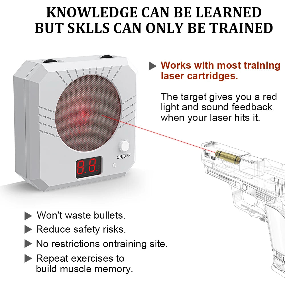 Infrared Induction Electronic Scoring Laser Target For Shooting Practice