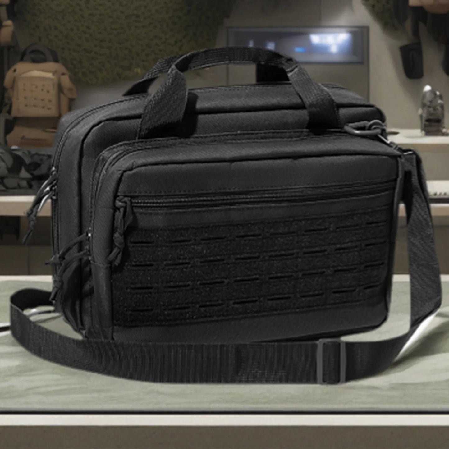 NovaSphere Oxford Cloth EDC Tool Bag For Outdoor Hunting Lockable Compartments